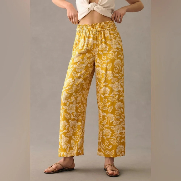 Nwt Anthropologie Wide Leg Pull on Pants XS - Picture 4 of 4